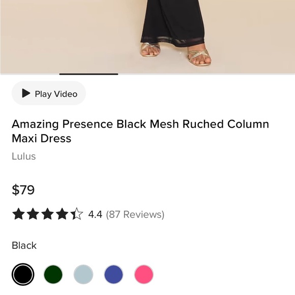 Lulu's Classic Black Strapless Dress - Picture 6 of 6